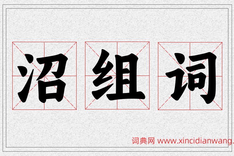 沼字的组词