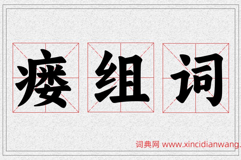 瘘字的组词