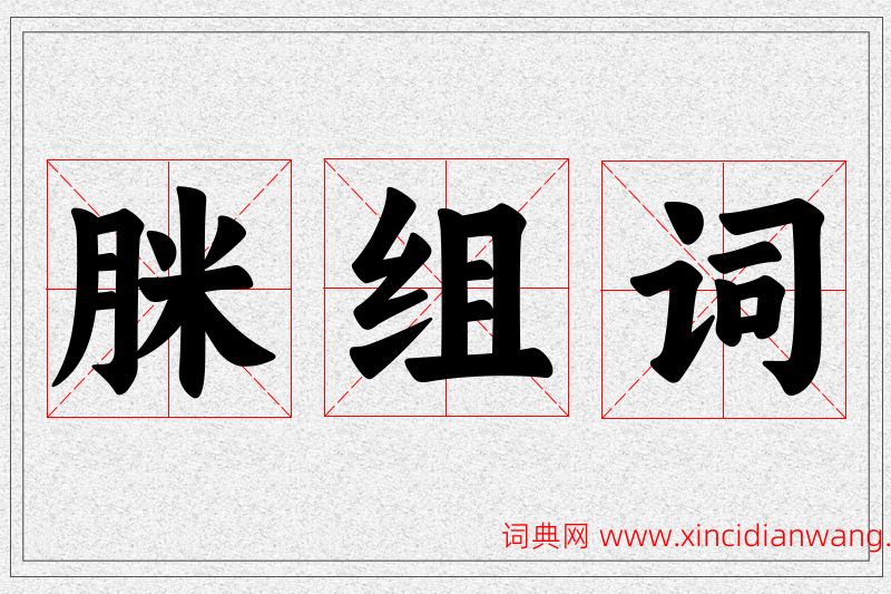 脒字的组词