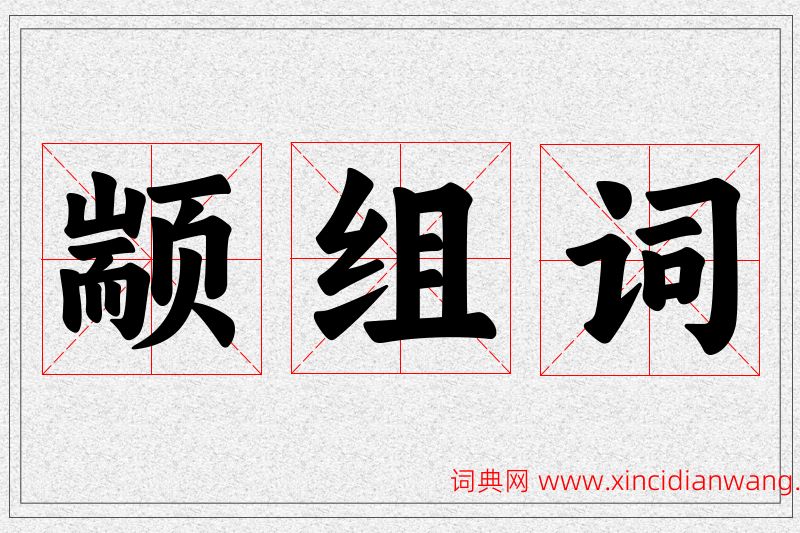 颛字的组词
